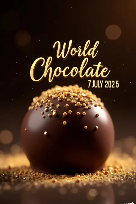 Happy World Chocolate Day Greeting Card Messages - Free World Chocolate Day Download