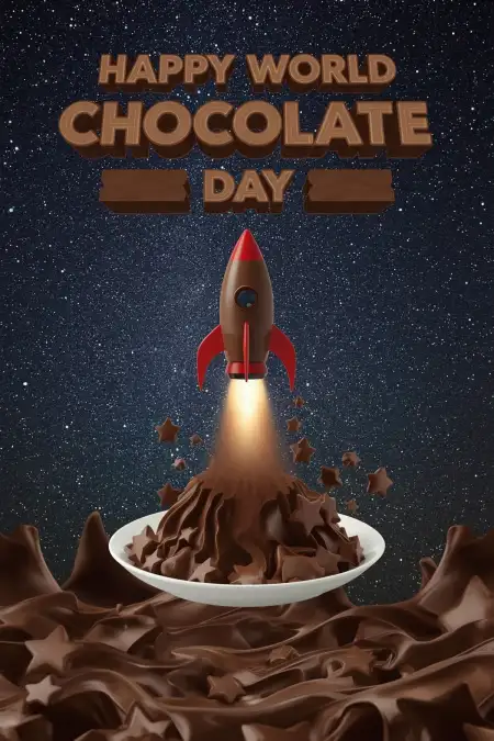 Happy World Chocolate Day Wishes In Hindi - Free Happy World Chocolate Day Download