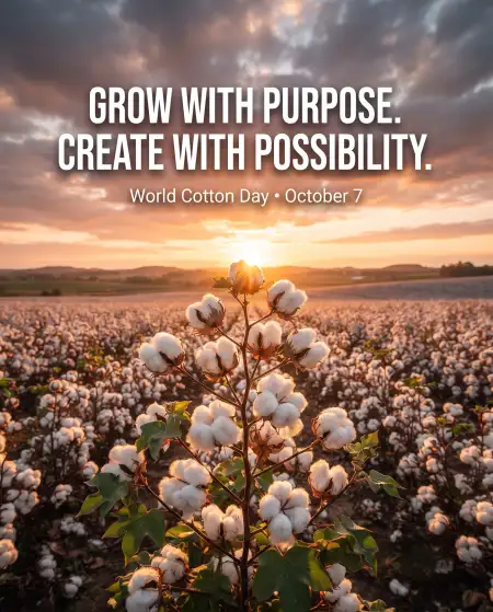 happy world cotton day quotes