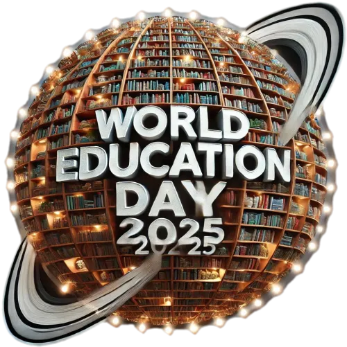 happy world education day 2025 png files