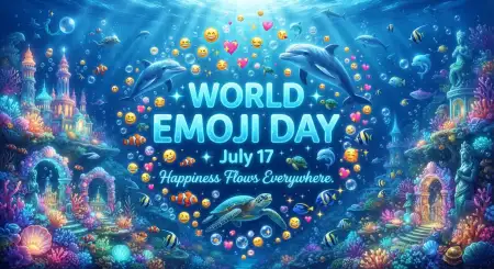 Happy World Emoji Day Poster 2026 - Free World Emoji Day Poster 2026 Download