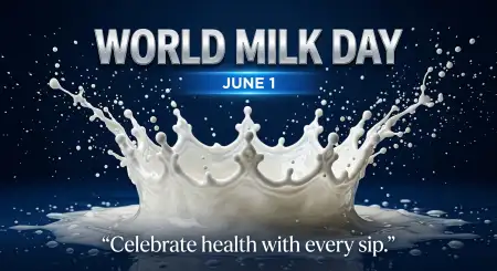 Happy World Milk Day 2026 Wishes Images - Free World Milk Day 2026 Download