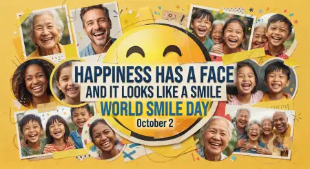 happy world smile day images 2026 - World Smile Day 2026