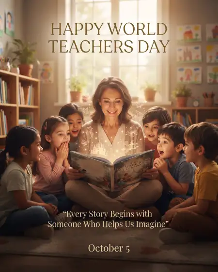 happy world teachers day 2026 beautiful greeting - World Teachers Day 2026