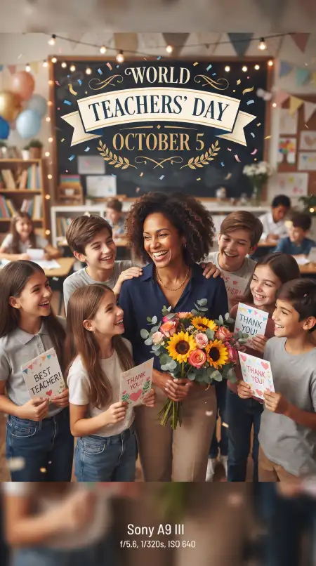 happy world teachers day 2026 status - World Teachers Day 2026