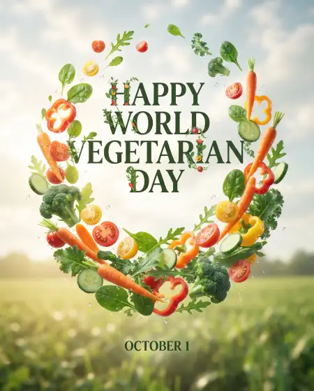 world vegetarian day