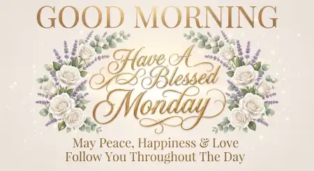 have a blessed monday morning - Monday Good Morning