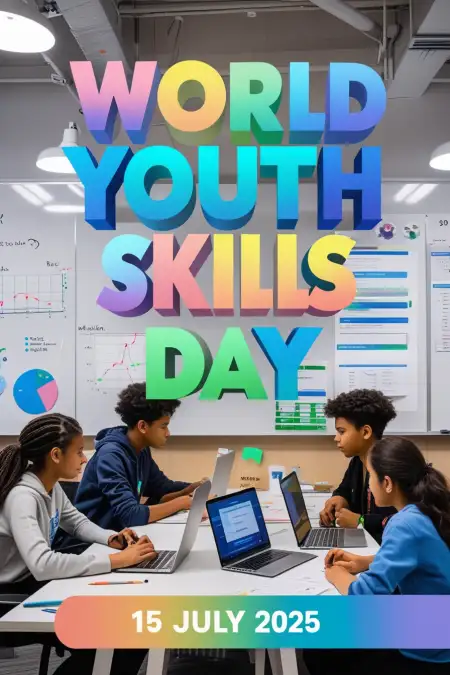 HD Image For World Youth Skills Day Celebration - Free World Youth Skills Day Download