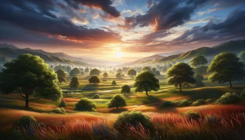 hd nature background of meadows and fields