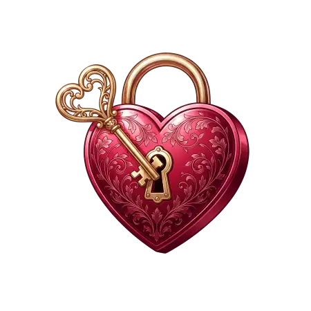 heart lock png transparent