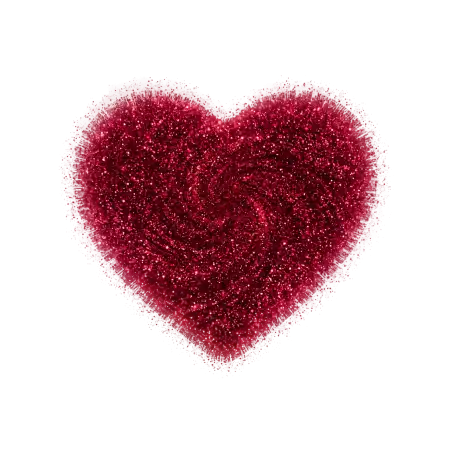 heart particles png transparent