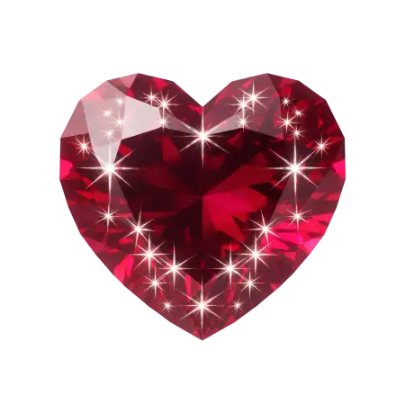 heart sparkle png transparent