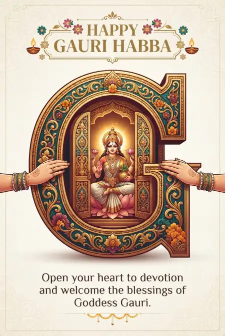 Happy Gauri Habba Wishes 2026