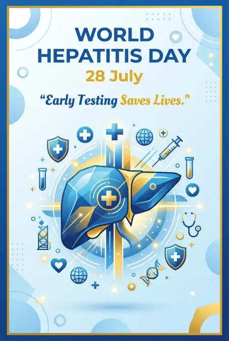 Hepatitis Awareness Png Clipart - Free World Hepatitis Day 2026 Download
