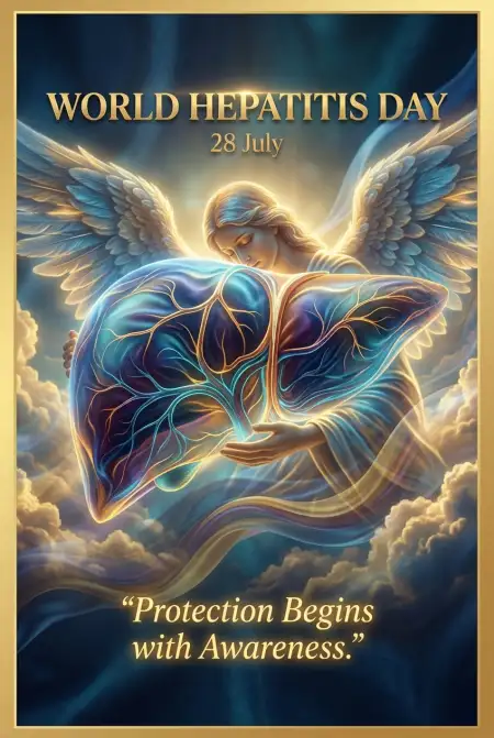 Hepatitis Prevention Campaign Poster 2026 - Free World Hepatitis Day 2026 Download