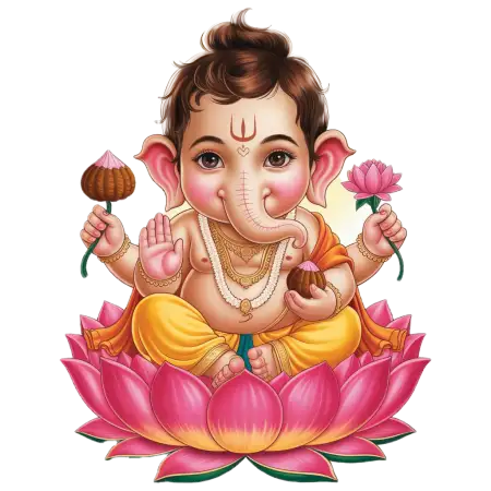 High Quality Baby Ganesha PNG Transparent - Free Ganesha Png Download