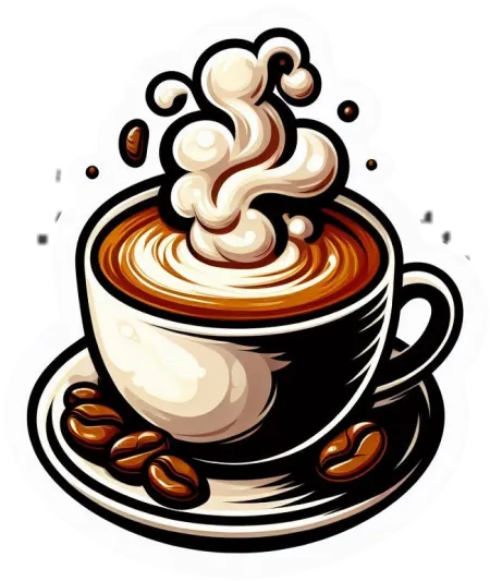 high-quality coffee cup png transparent background