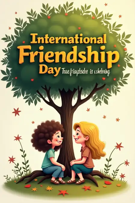 High-quality Friendship Day Png 2025 - Free International Friendship Day Download