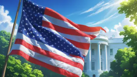 High Resolution American Flag Background Image - Free Background Download