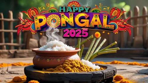 high-resolution happy pongal 2025 images