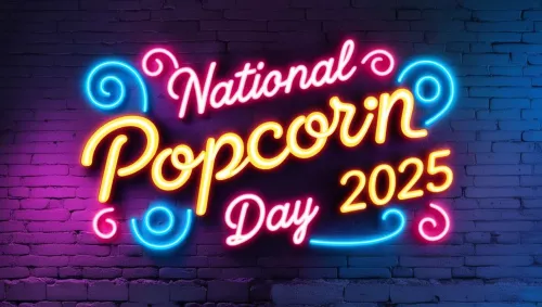 high-resolution popcorn-themed pictures for national popcorn day 2025