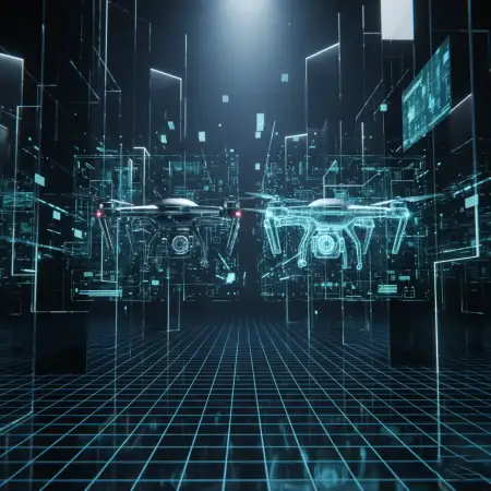 High Tech Background Futuristic 2 - Free Tech Background Download