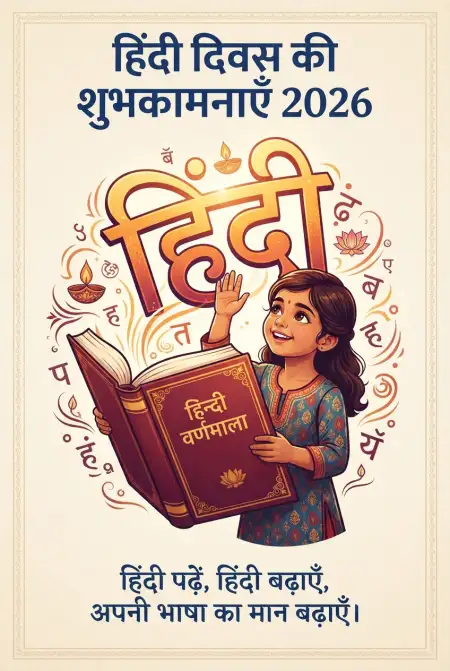 hindi diwas 2026 wishes in hindi - Happy Hindi Diwas Wishes 2026