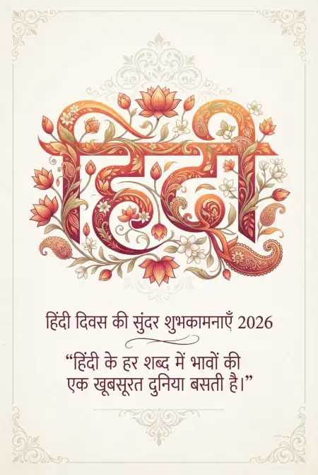 hindi diwas whatsapp wishes 2026 - Happy Hindi Diwas Wishes 2026