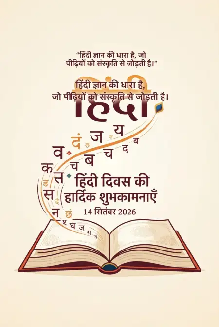 hindi diwas wishes and quotes 2026 - Happy Hindi Diwas Wishes 2026