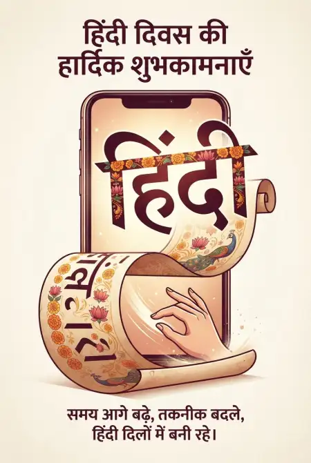 hindi diwas wishes for instagram 2026 - Happy Hindi Diwas Wishes 2026