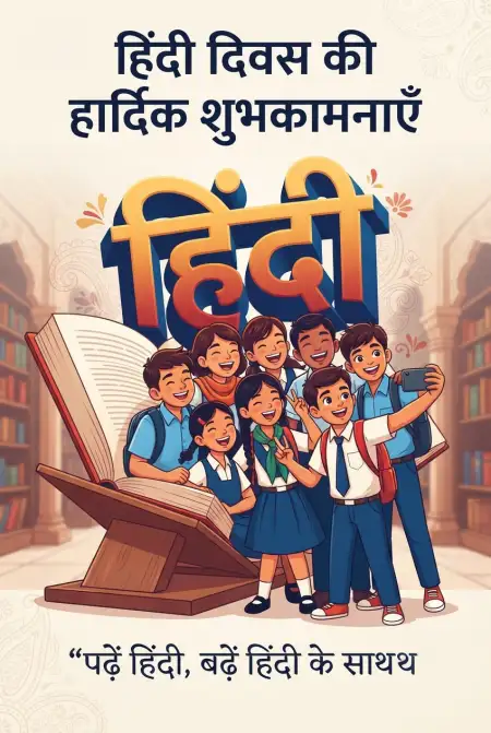 hindi diwas wishes for school 2026 - Happy Hindi Diwas Wishes 2026