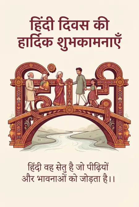 hindi diwas wishes images 2026 - Happy Hindi Diwas Wishes 2026