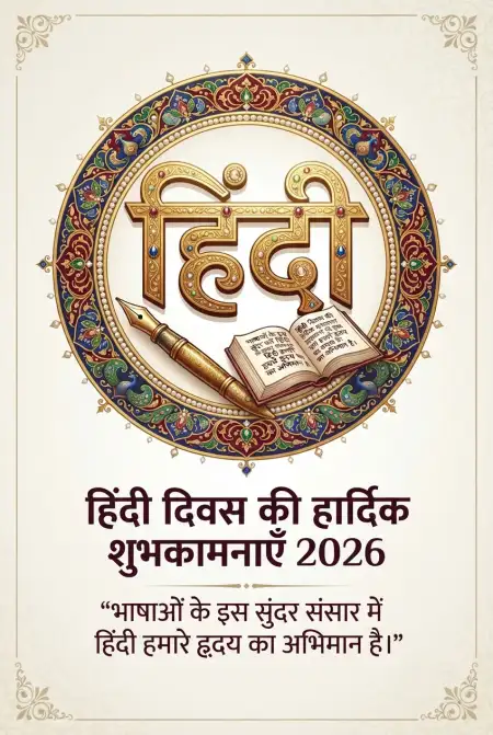 hindi diwas wishes in hindi 2026 - Happy Hindi Diwas Wishes 2026