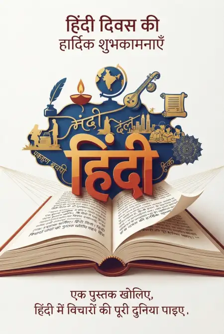 hindi diwas wishes quotes in hindi 2026 - Happy Hindi Diwas Wishes 2026