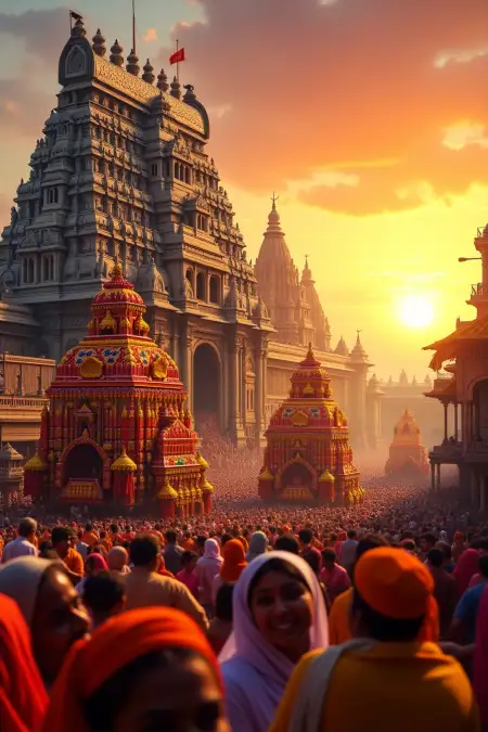 Historical Background Of Jagannath Rath Yatra - Free Background Download