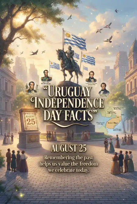 History Behind Uruguay Independence Day August 25 - Free Uruguay Independence Day 2026 Download