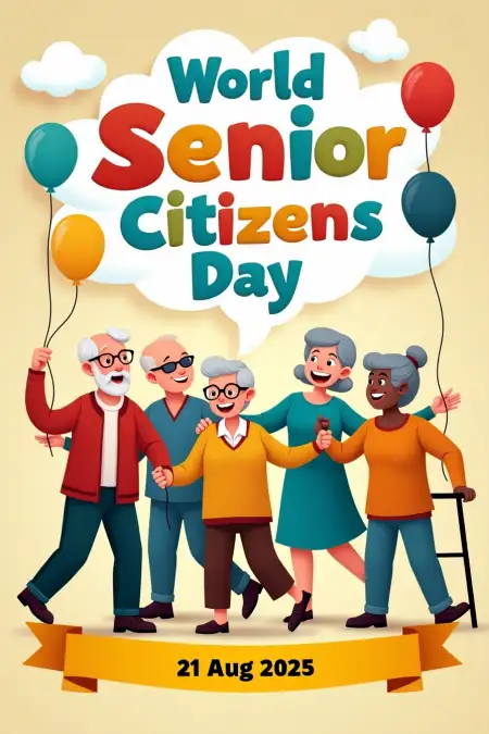 History Of World Senior Citizens Day Celebration - Free World Senior Citizens Day Download