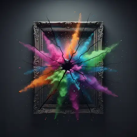 Free Holi Background With Splash Frame Border Background Image Download