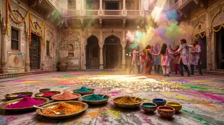Holi Poster Background High Resolution - Free Holi Poster Background Download