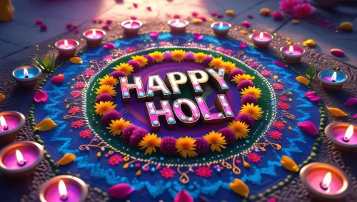 holi wishes images with hindi quotes