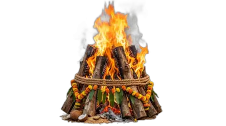 Free Holika Dahan Bonfire Png Hd Transparent PNG Download