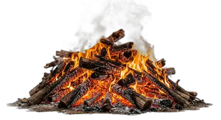 Free Holika Dahan Burning Wood Png Transparent PNG Download