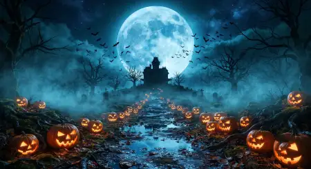 horror halloween background 2026 - Halloween Background 2026
