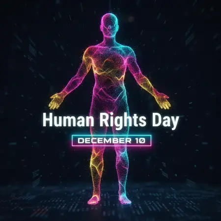 Free Human Rights Day Caption For Instagram With Powerful Message Background Download