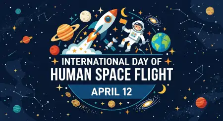 Human Space Flight Day Kab Hai 2026 - Free International Day Of Human Space Flight 2026 Download