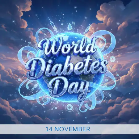 Free Importance Of World Diabetes Day Awareness Campaign Background Download