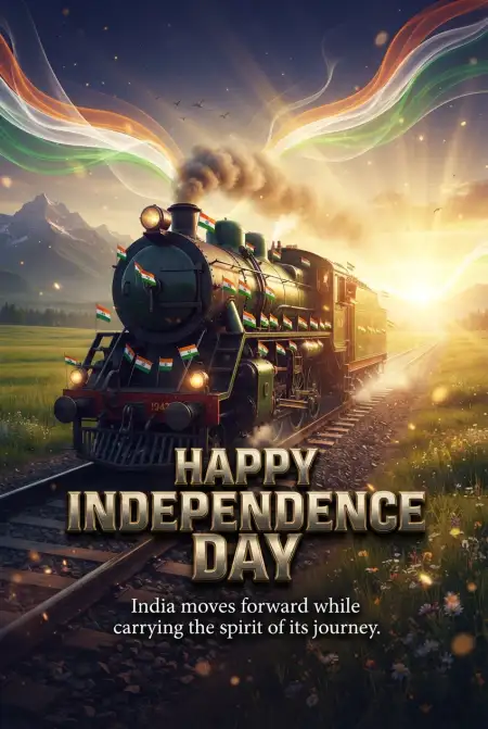 Independence Day 2026 Creative Wishes For Social Media - Free Indian Independence Day Wishes 2026 Download