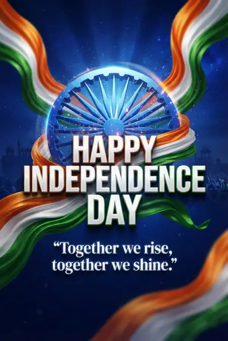 Independence Day Celebration Poster 2026 - Free Independence Day Poster 2026 Download