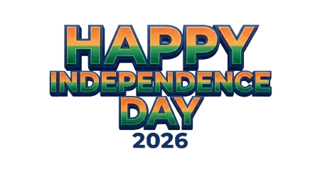 Independence Day Clipart Png 2026 - Free Happy Independence Day Png 2026 Download