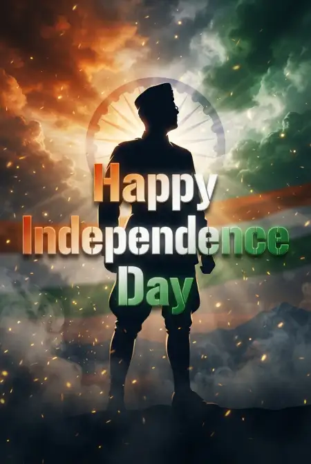 Independence Day Freedom Fighter Poster 2026 - Free Independence Day Poster 2026 Download